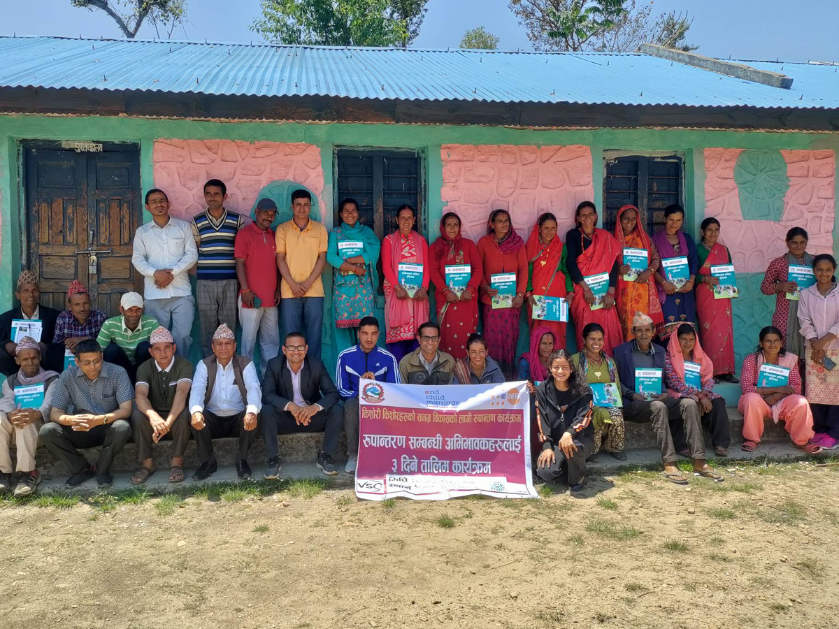 बैतडीमा बालविवाह रोक्न अभिभावकहरुलाई सक्रिय बनाइँदै 